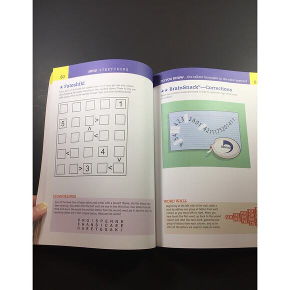 Mind Stretchers Volume 1 Sudoku Crosswords Logic Puzzles Word Search and more - Picture 2 of 6